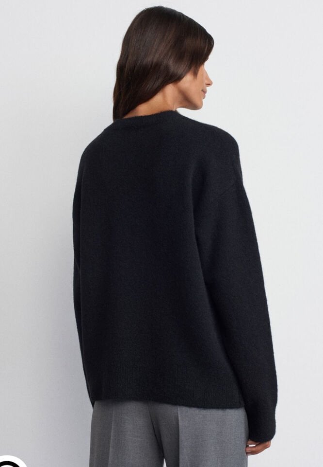 Bisiklet Yaka Yumuşak Dokulu Triko Kazak