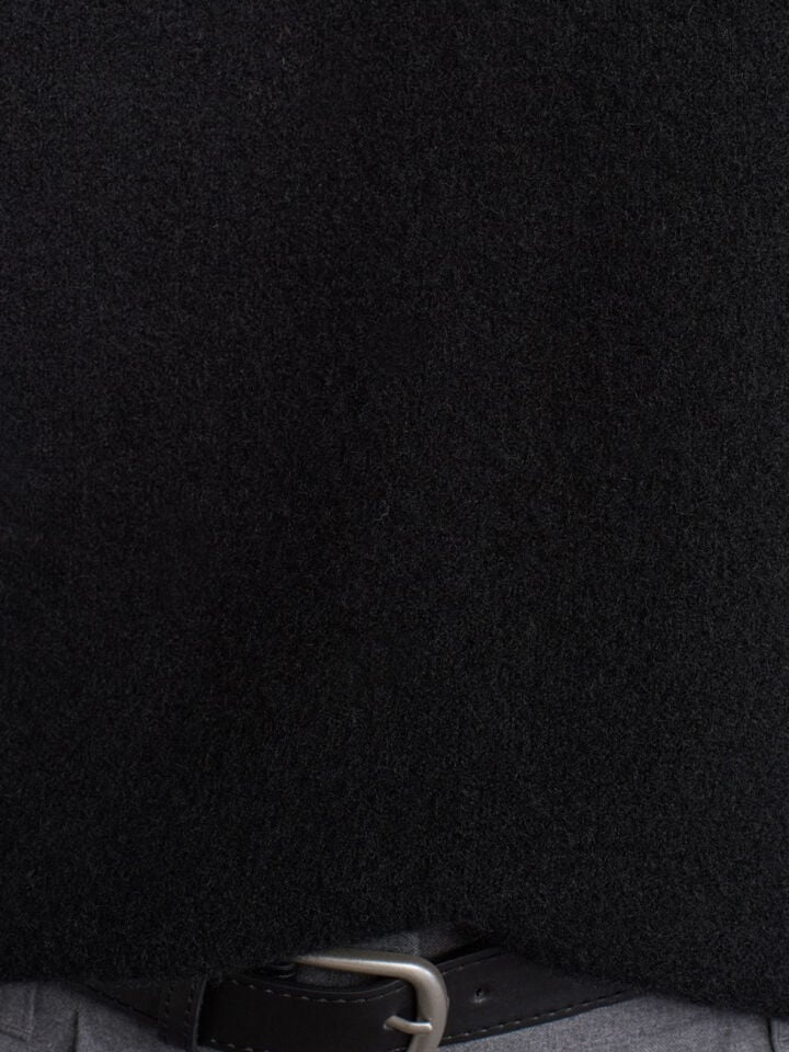 Bisiklet Yaka Yumuşak Dokulu Triko Kazak