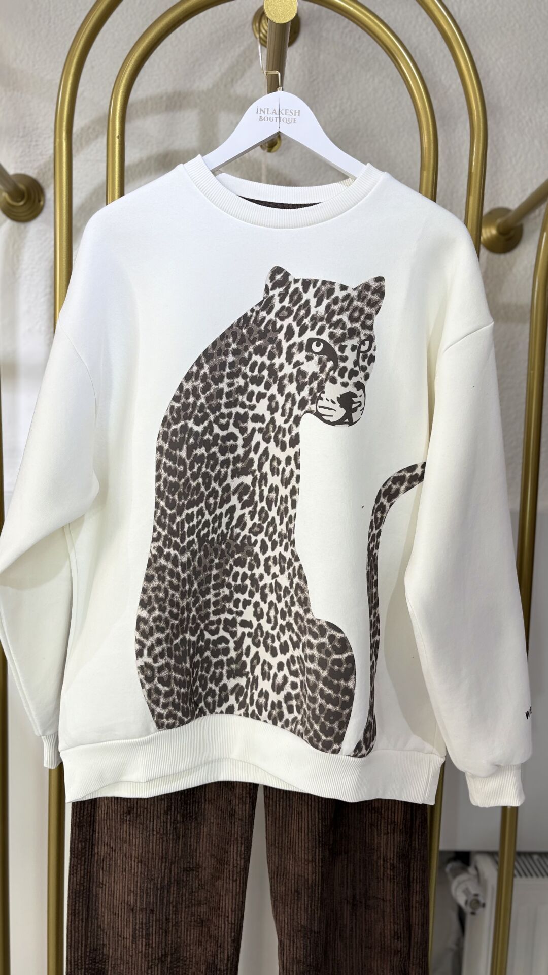 Leopar Desenli sweat