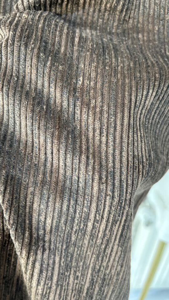 Kahverengi Kadife Pantolon