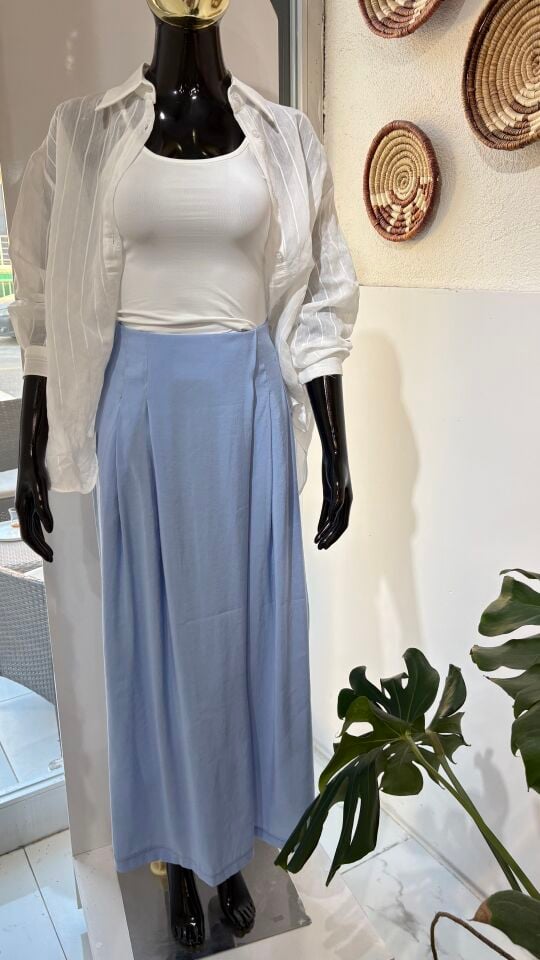 TENSEL MAVİ PANTALON