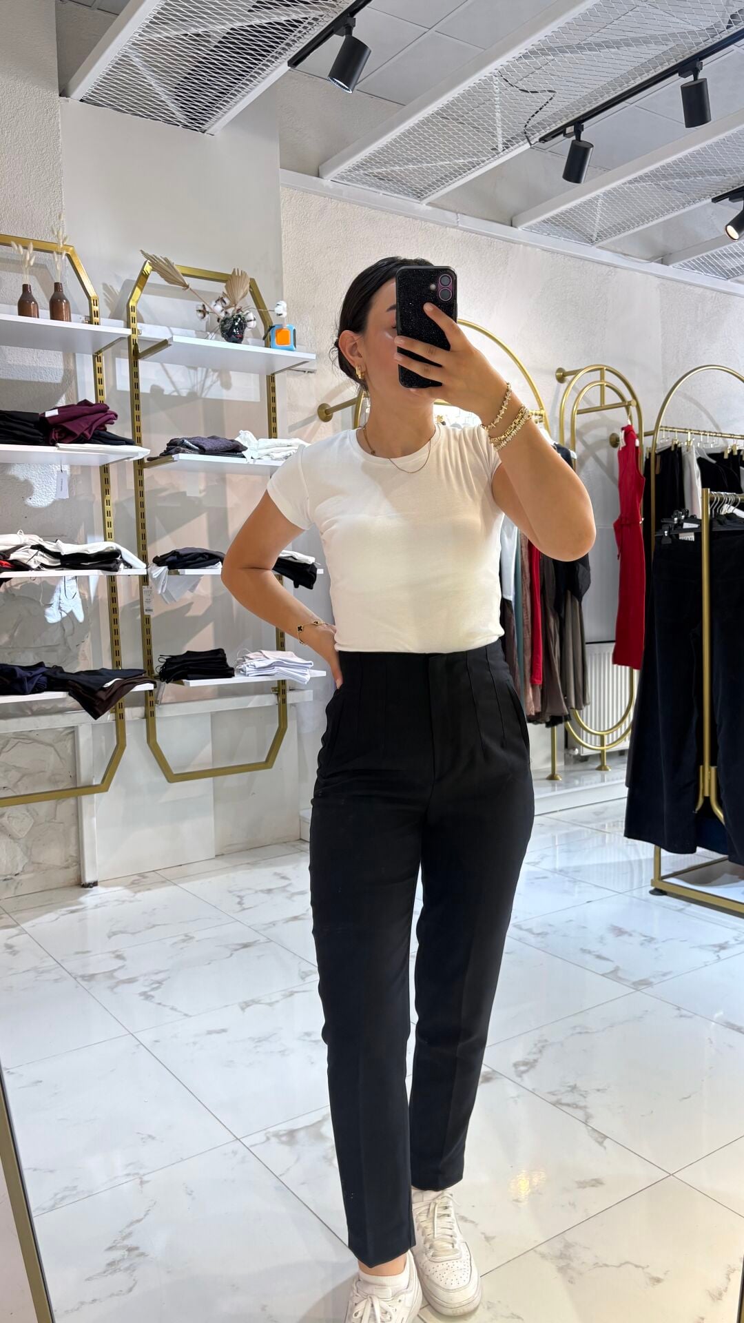 LACİVERT KUMAŞ PANTOLON